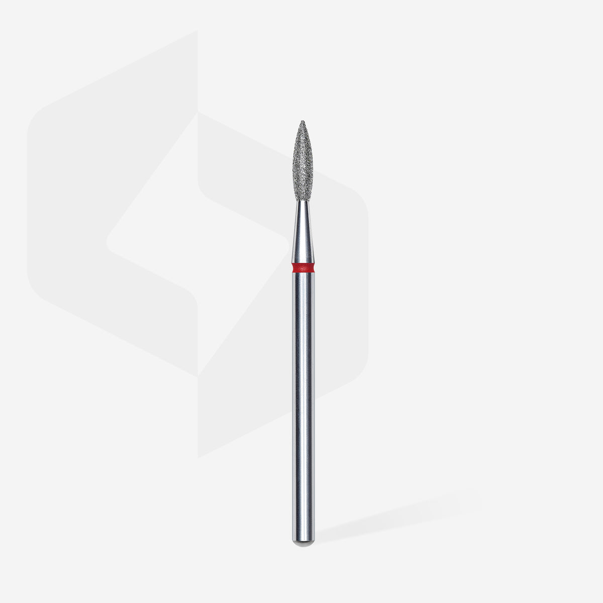 Staleks Fresa de Diamante Llama Roja Afilada FA11R021/8