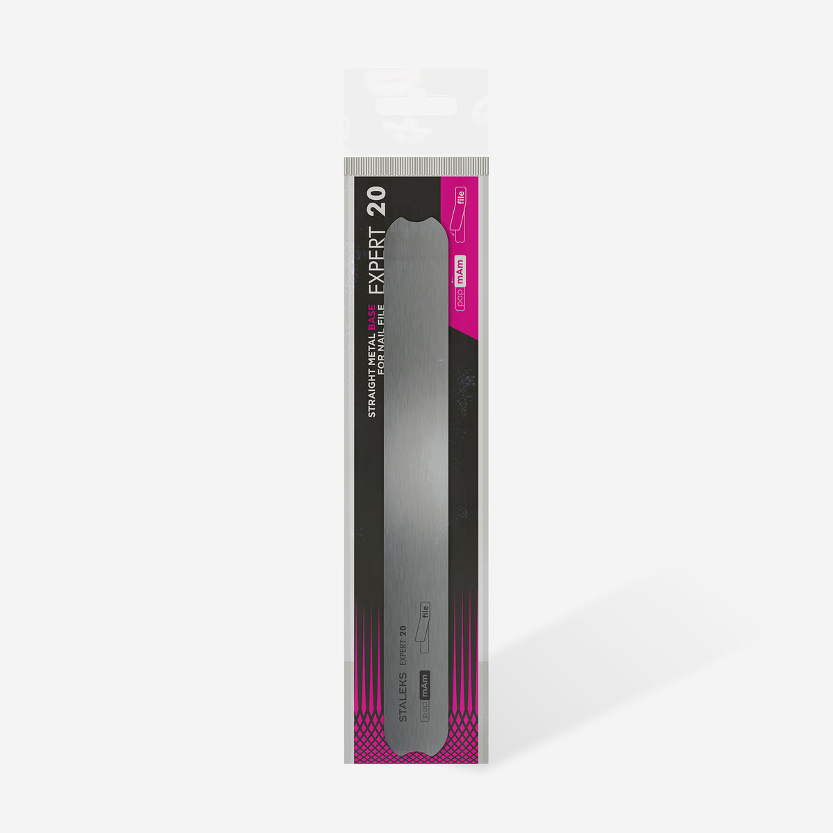 Staleks Base Metálica Recta para Lima MBE-20