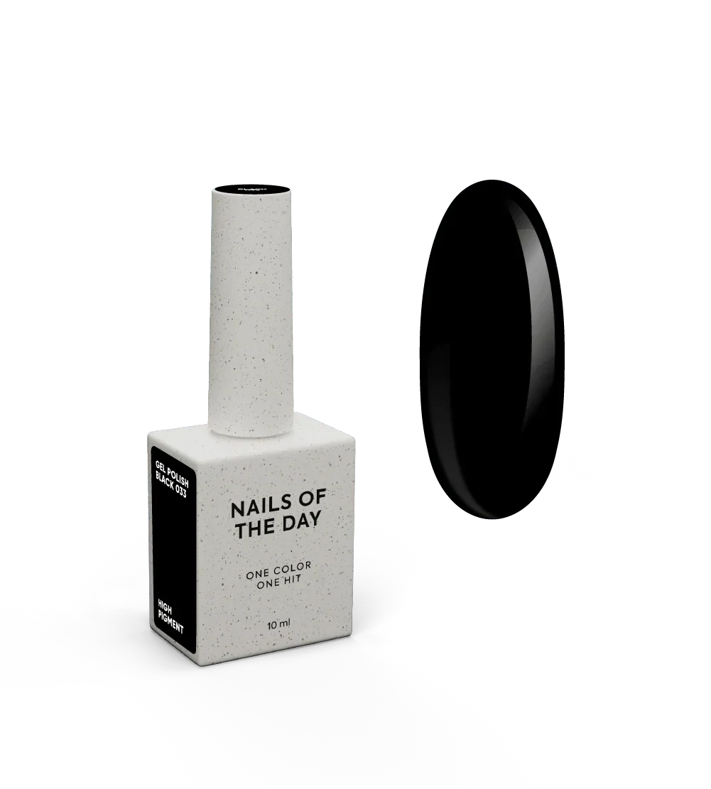 Nails of the Day Let's special Black 10ml