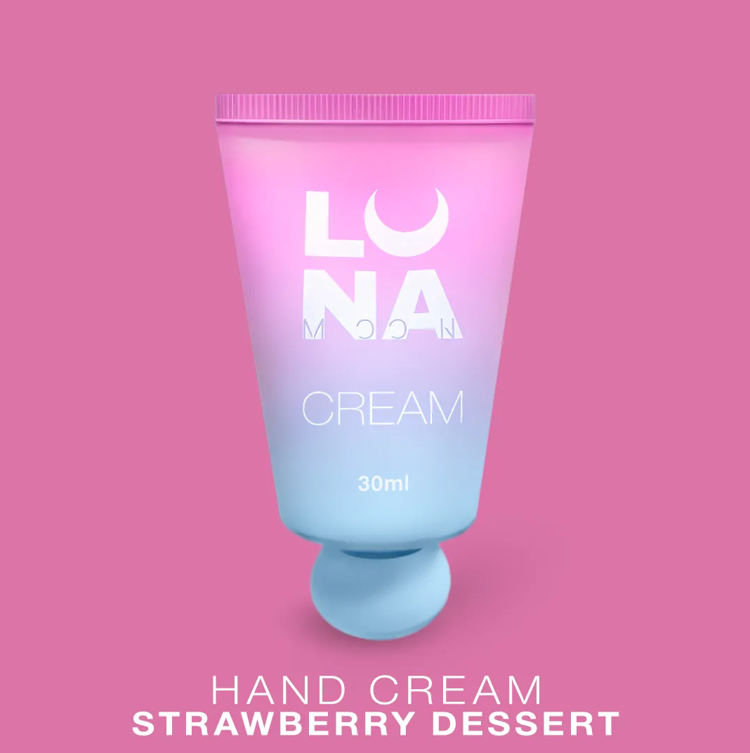 LunaMoon Hand Cream Strawberry Dessert 30ml