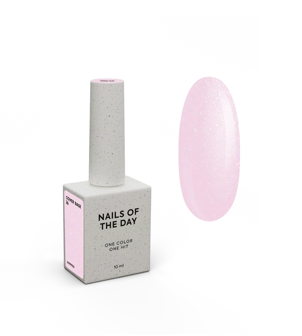 Nails of the Day Cover base NEW Formula 26 10ml