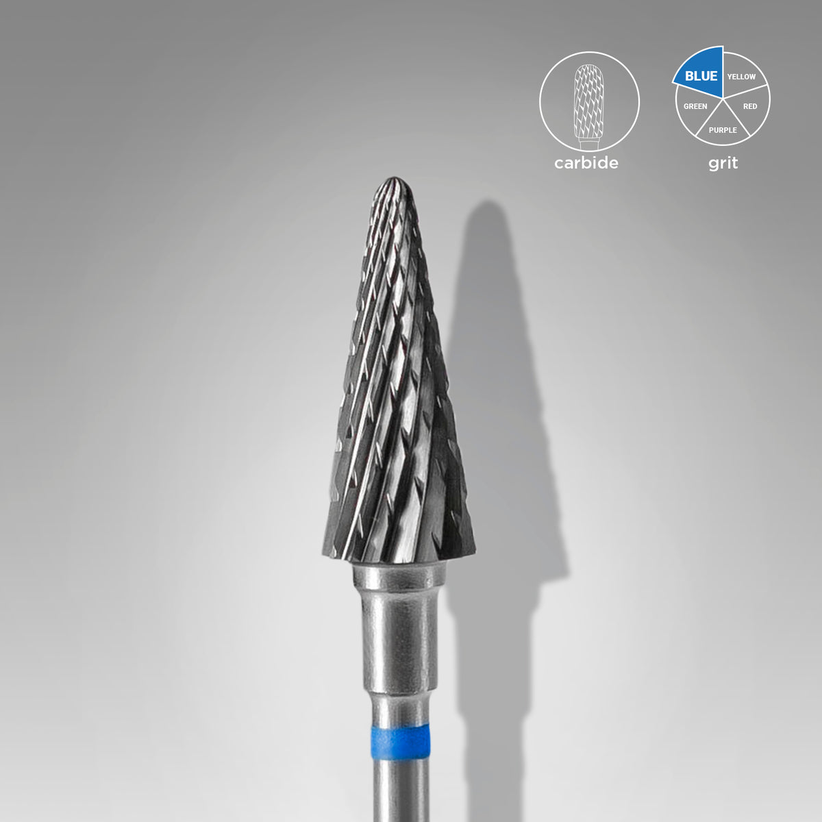 Staleks Fresa de Carburo Cónica Azul FT71B060/14