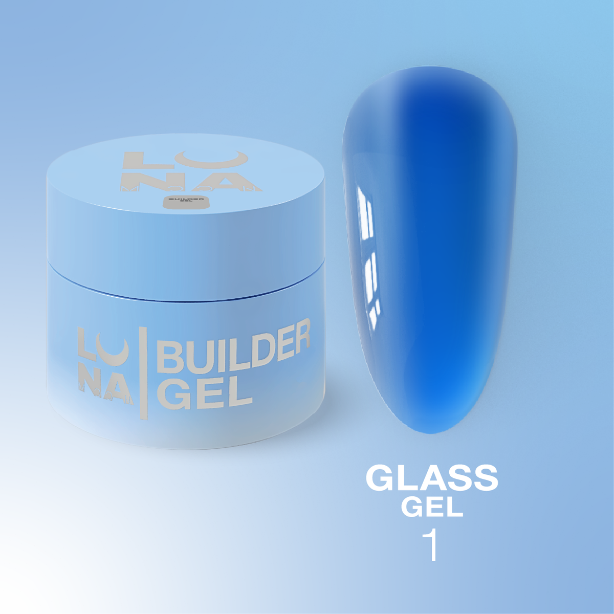LunaMoon Glass Builder Gel nr1 15ml