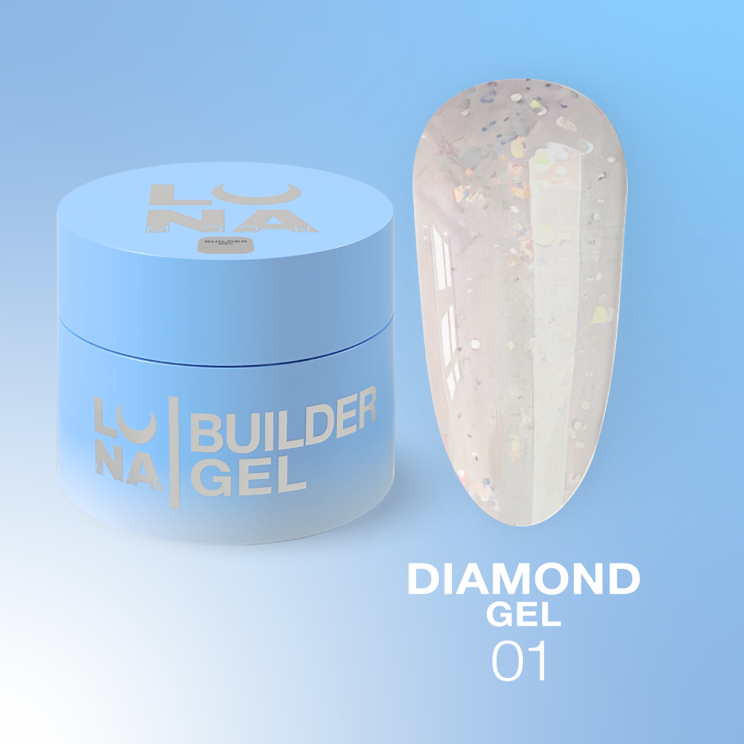 LunaMoon Diamond Gel nr1 15ml