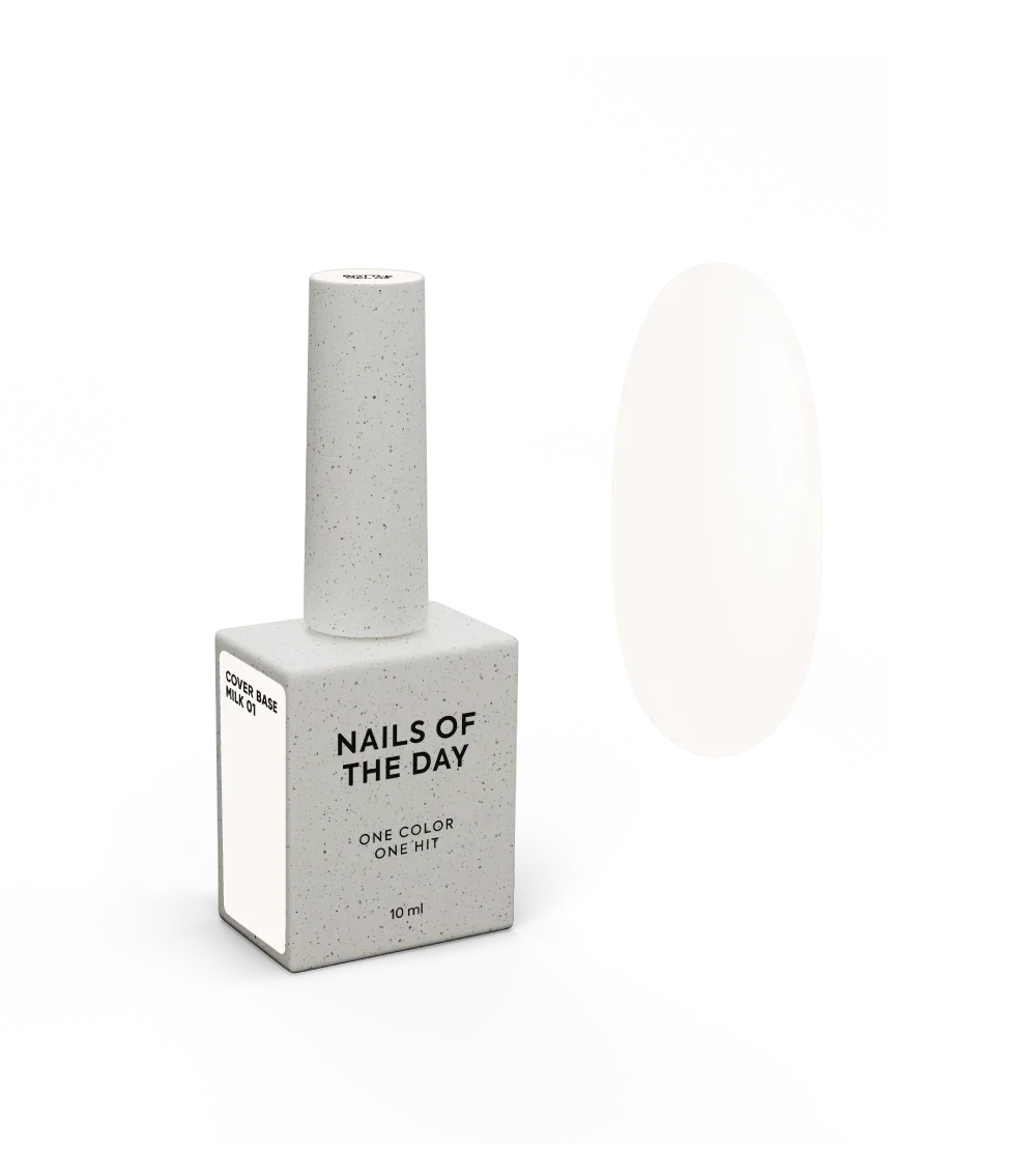Nails of the Day Cover base NEW Formula milk 01 10ml