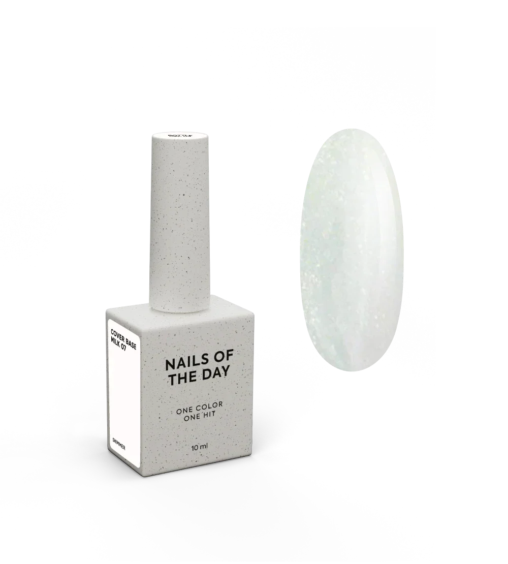Nails of the Day Cover base NEW Formula milk 07 10ml