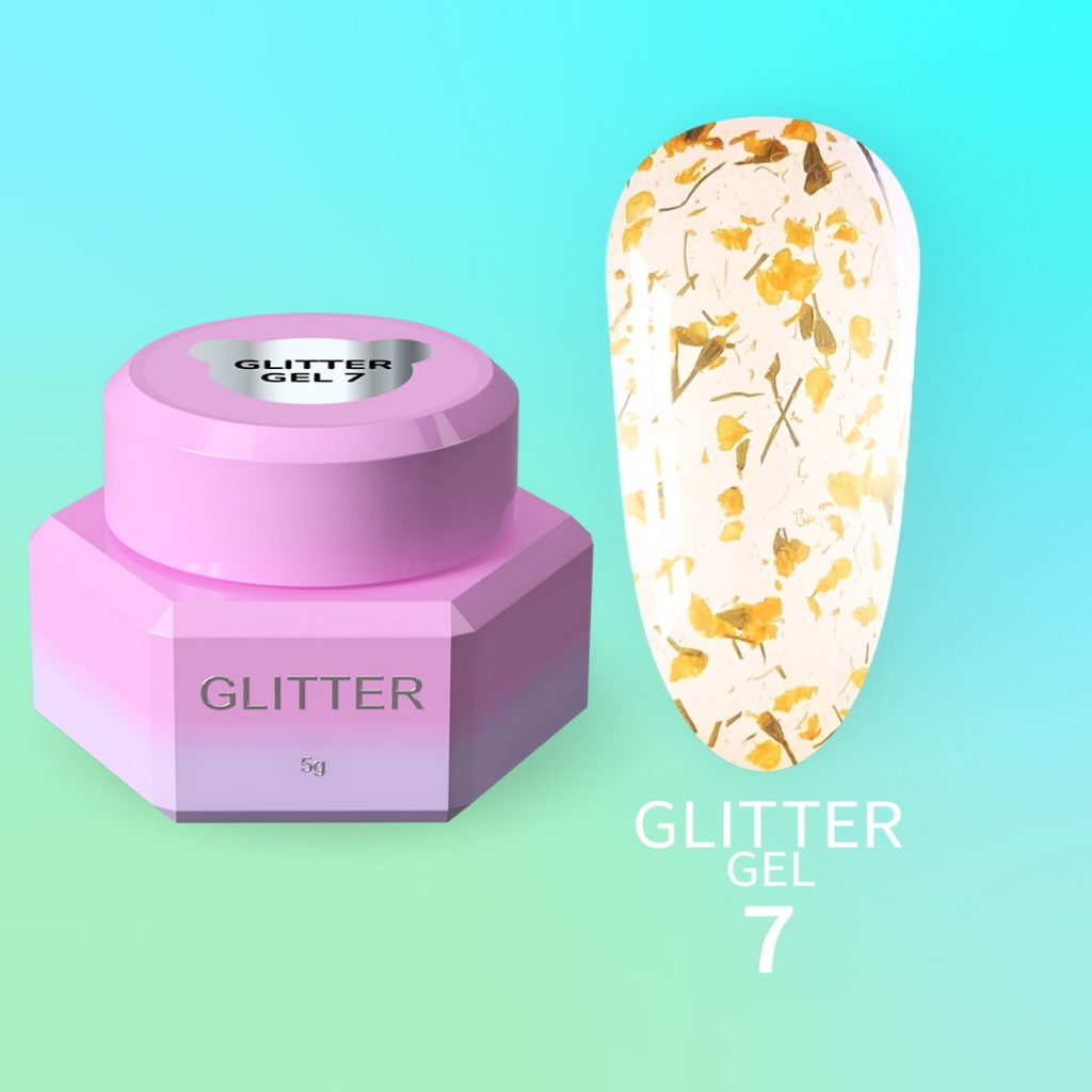 YouAreCute Glitter Gel nr7 5ml - Moon