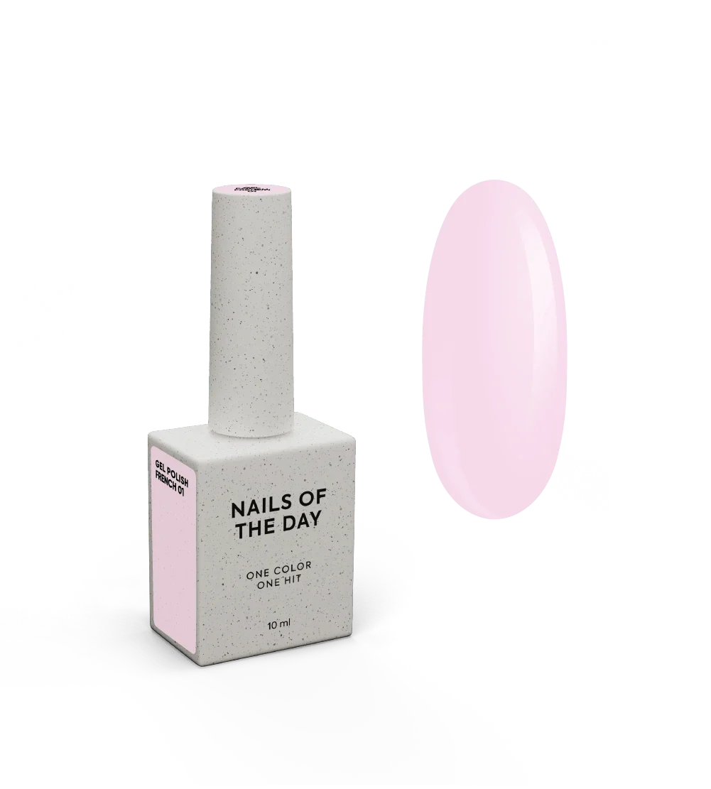 Nails of the Day Gel Polish French 01 10ml