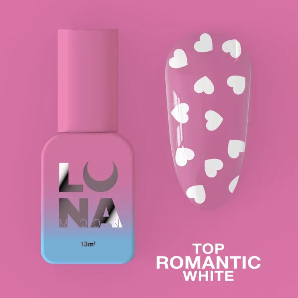 LunaMoon Top Romantic White 13ml